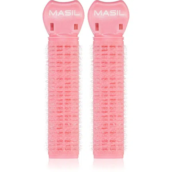 MASIL Roller Pins Peach Girl samodržiace natáčky pre objem od korienkov 2 ks
