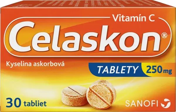CELASKON Vitamín C 250mg 30 tabliet