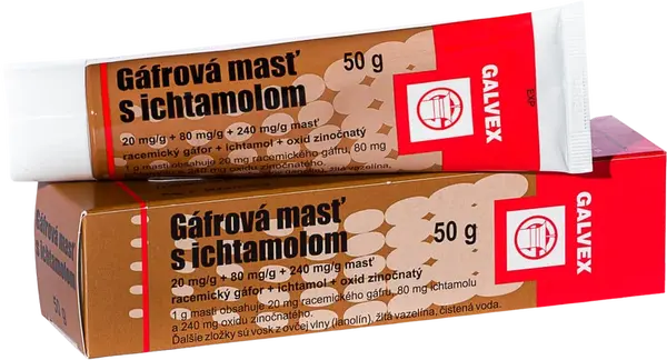 GALVEX Gáfrová masť s ichtamolom 50 g