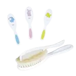 CANPOL BABIES Detská kefka a hrebeň na vlasy, s potlačou, 1x1 set