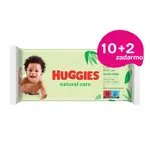 HUGGIES® Natural Care single vlhčené obrúsky 12 x 56 ks