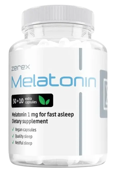 ZEREX Melatonín 1mg 60 kapsúl