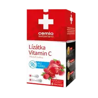 CEMIO Lízanky s vitamínom C malina 6 ks