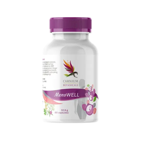 CARNIUM BOTANICALS MenoWell 60 kapsúl