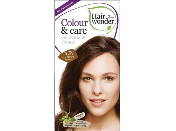 HAIR WONDER Prírodná dlhotrvajúca farba Čokoládovo hnedá 5,35 100 ml