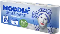 MODDIA Toaletný papier 4vrstvový 10 ks