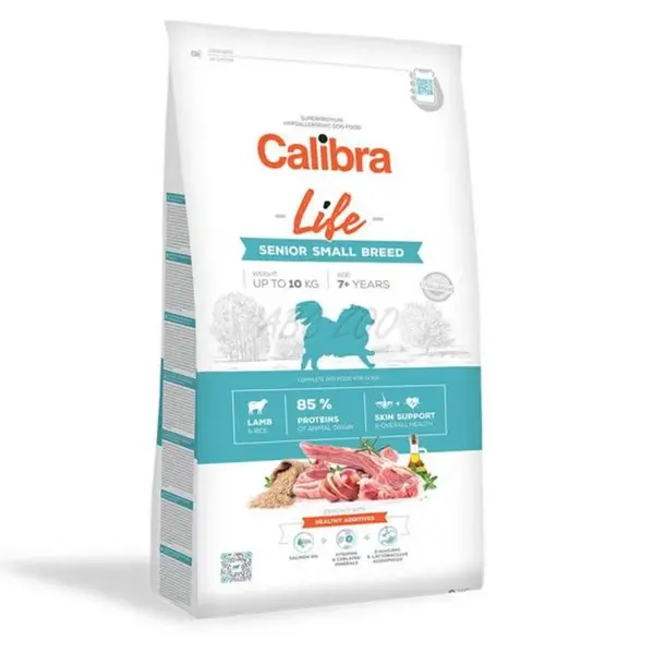 Calibra Dog Life Senior Small Breed Lamb 6 kg | Granule pre psy