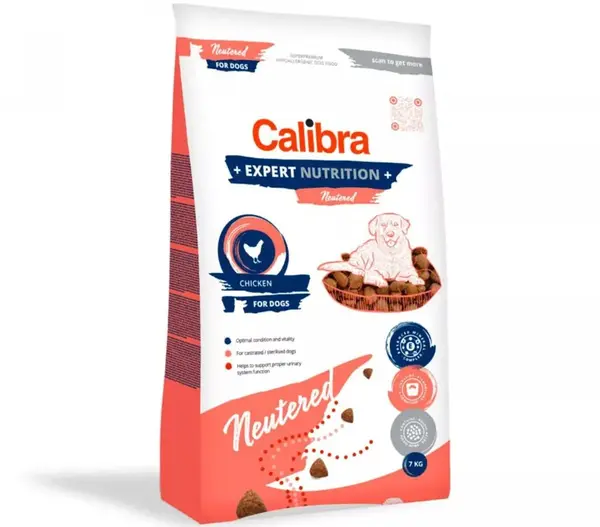 Calibra Dog Expert Nutrition Neutered 7 kg | Granuly pre psov