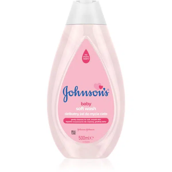 Johnson's® Wash and Bath jemný umývací gél 500 ml