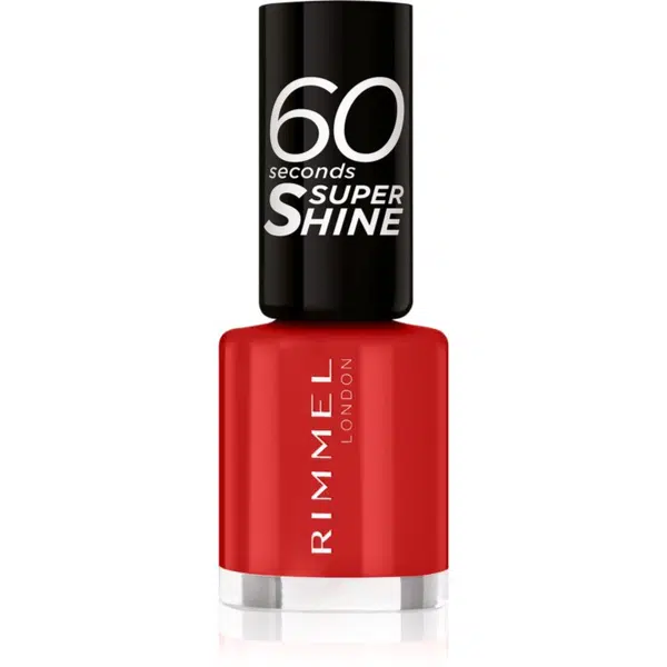 Rimmel 60 Seconds Super Shine lak na nechty odtieň 430 Coralicious 8 ml