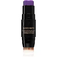 Nudestix Nudies Matte multifunkčné líčidlo na oči, pery a tvár odtieň Moodie Blu 7 g