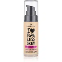 essence I LOVE FLAWLESS SKIN krycí make-up s matným efektom odtieň 30 - Dark Porcelain 30 ml