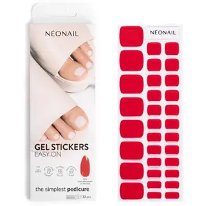 NEONAIL Easy On Gel Stickers nálepky na nechty s použitím UV/LED lampy odtieň P03 32 ks
