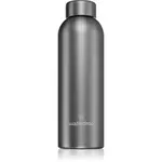 Waterdrop Thermo Steel Metal fľaša na vodu z nehrdzavejúcej ocele farba Charcoal 600 ml
