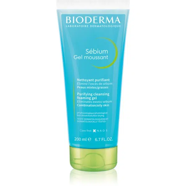 Bioderma Sébium Gel Moussant čistiaci gél pre mastnú a zmiešanú pleť 200 ml