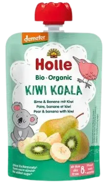 HOLLE Bio pyré - Kivi Koala - Hruška a banán s kivi 100 g