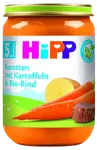 HIPP BIO Mrkva, zemiaky a hovädzie mäso 190 g
