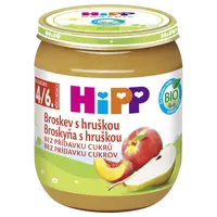 HIPP BIO Broskyňa s hruškou 125 g