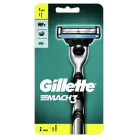 GILLETTE Mach3 Strojček + 2 hlavice