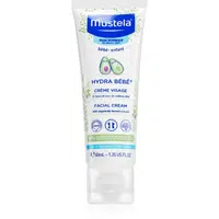 Mustela Bébé Hydra Bébé hydratačný krém na tvár pre deti od narodenia 40 ml