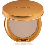 Sensai Silky Bronze Natural Veil Compact kompaktný púdrový make-up pre rozjasnenie a vyhladenie pleti odtieň SC03 Medium 8,5 g