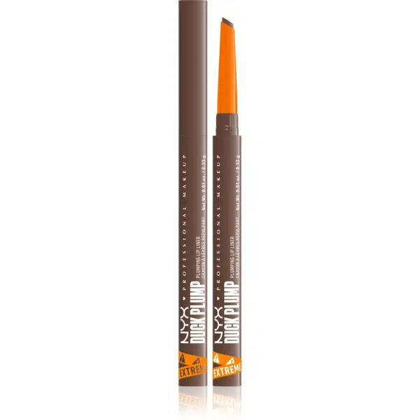NYX Professional Makeup Duck Plump Liner ceruzka na pery so zväčšujúcim efektom odtieň Touch Up Taupe 0.33 g