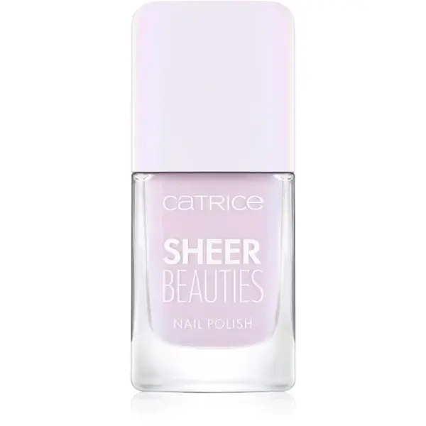 Catrice Sheer Beauties Nail Polish lak na nechty odtieň 100 Lavender Whispers 10.5 ml