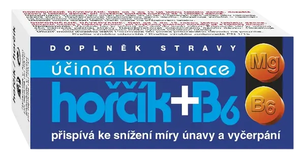 NATURVITA HORČÍK + B6 60 tabliet