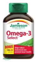 JAMIESON Omega-3 Select Bonus 200 kapsúl