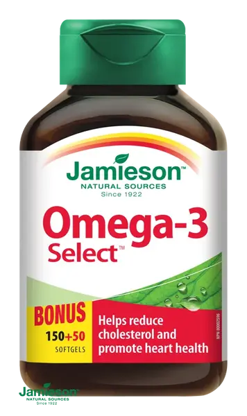 JAMIESON Omega-3 Select Bonus 200 kapsúl