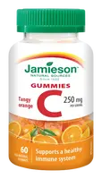 JAMIESON Vitamín C Gummies s príchuťou pomaranča želatinky 60 ks