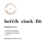 ECCE VITA Horčík Zinok B6 31 vrecúšok