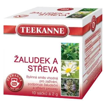 TEEKANNE Žalúdok a črevá bylinná zmes 20 x 2 g