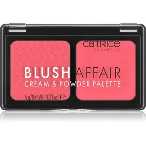 Catrice Blush Affair duo lícenka odtieň 010 Stunning Strawberry 6 g