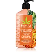 HEMPZ Sweet Pineapple Honey Melon hydratačný šampón na vlasy 500 ml