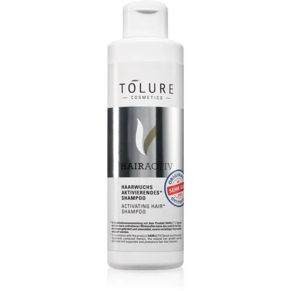 Tolure Cosmetics HairActiv Activating Shampoo aktivačný šampón pre rast vlasov a posilnenie od korienkov 200 ml