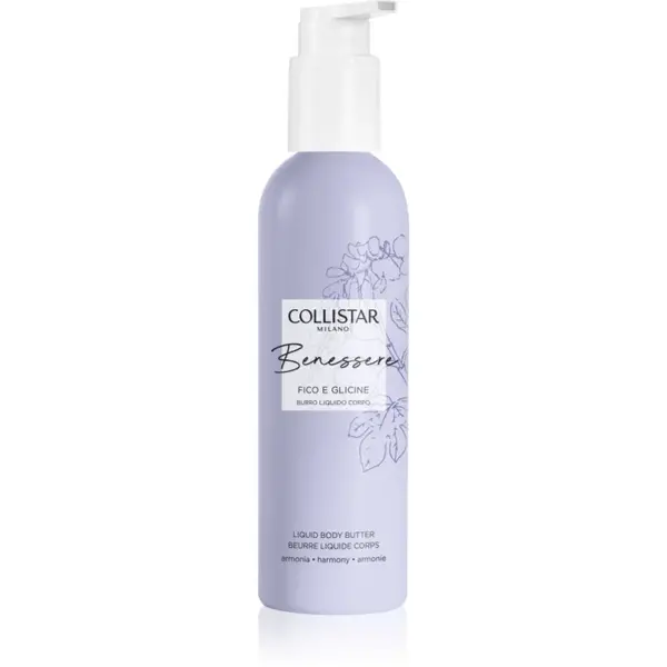 Collistar Benessere Fig and Wisteria telové maslo 200 ml