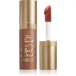 Too Faced Cloud Crush Whipped Lip & Cheek Color tekutá lícenka na pery a líca odtieň Milk & Cookies 4.3 g