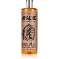 Bohemia Gifts & Cosmetics Apache umývací gél 4 v 1 pre mužov 400 ml