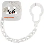 Canpol babies BabiesBoo Soothers Holder retiazka na cumlík Panda 1 ks
