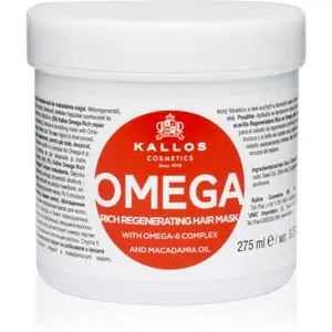 Kallos KJMN Professional Omega vyživujúca maska na vlasy s omega-6 komplexom a makadamia olejom 275 ml