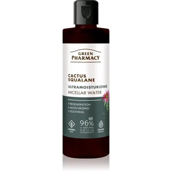 Green Pharmacy Cactus & Squalane Micellar Water hydratačná micelárna voda 200 ml