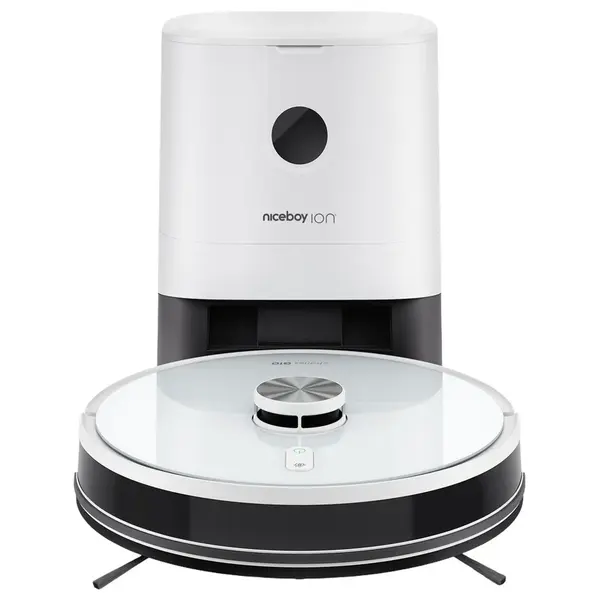 Niceboy ION Charles Q10 White - Robotický vysávač s mopom