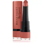 Bourjois Rouge Velvet The Lipstick matný rúž odtieň 46 Honey Nougat 2.4 g