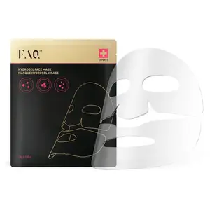 FOREO FAQ™ Glass Skin Collagen Face Mask hydrogélová maska pre vyhladenie pleti a zmenšenie viditeľnosti vrások 5 ks