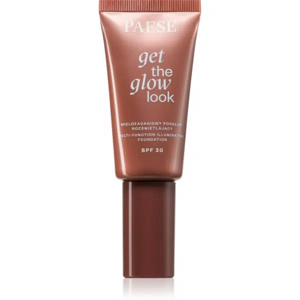 Paese Get The Glow Look Illuminating Foundation ľahký make-up s rozjasňujúcim účinkom SPF 20 odtieň 2N Sand Beige 30 ml