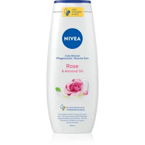 NIVEA Rose & Almond Oil sprchový gél 500 ml
