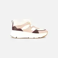 Pink women's sneakers Geox Diamanta - Women's
