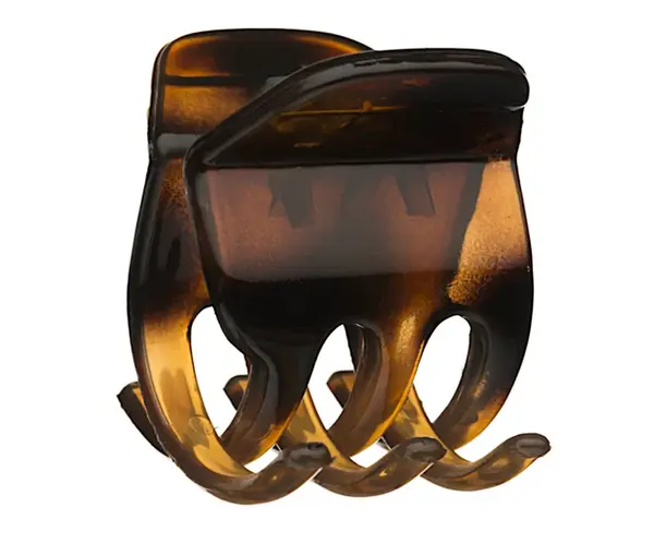 Škripec do vlasov Eurostil Professional Clips L - 5 cm, hnedý - 12 ks (04423) + darček zadarmo