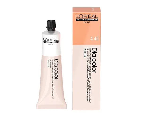 Preliv na vlasy Loréal Professionnel Dia color 60 ml - 4.45 hnedá medená mahagónová - L’Oréal Professionnel + darček zadarmo